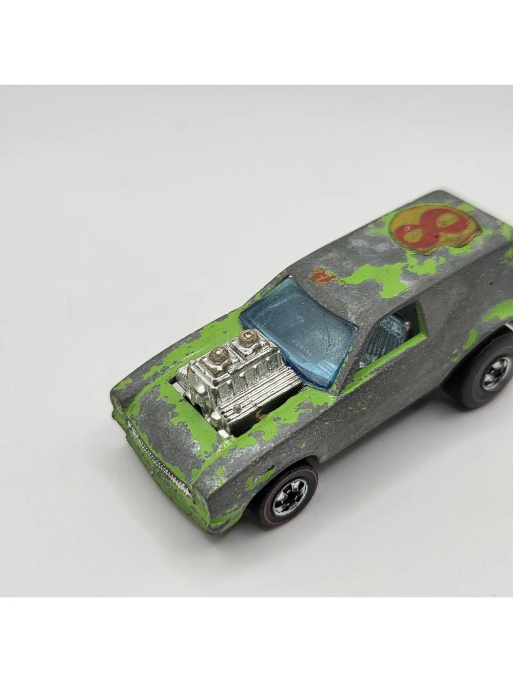 Hot Wheels Redline 1975 Poison Pinto Lime Green Vintage As/Is